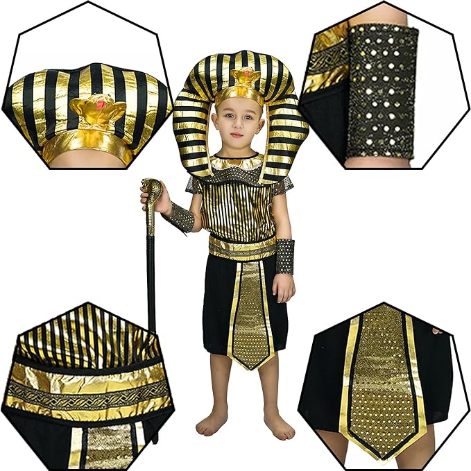 Boy's Egyptian priest Costume